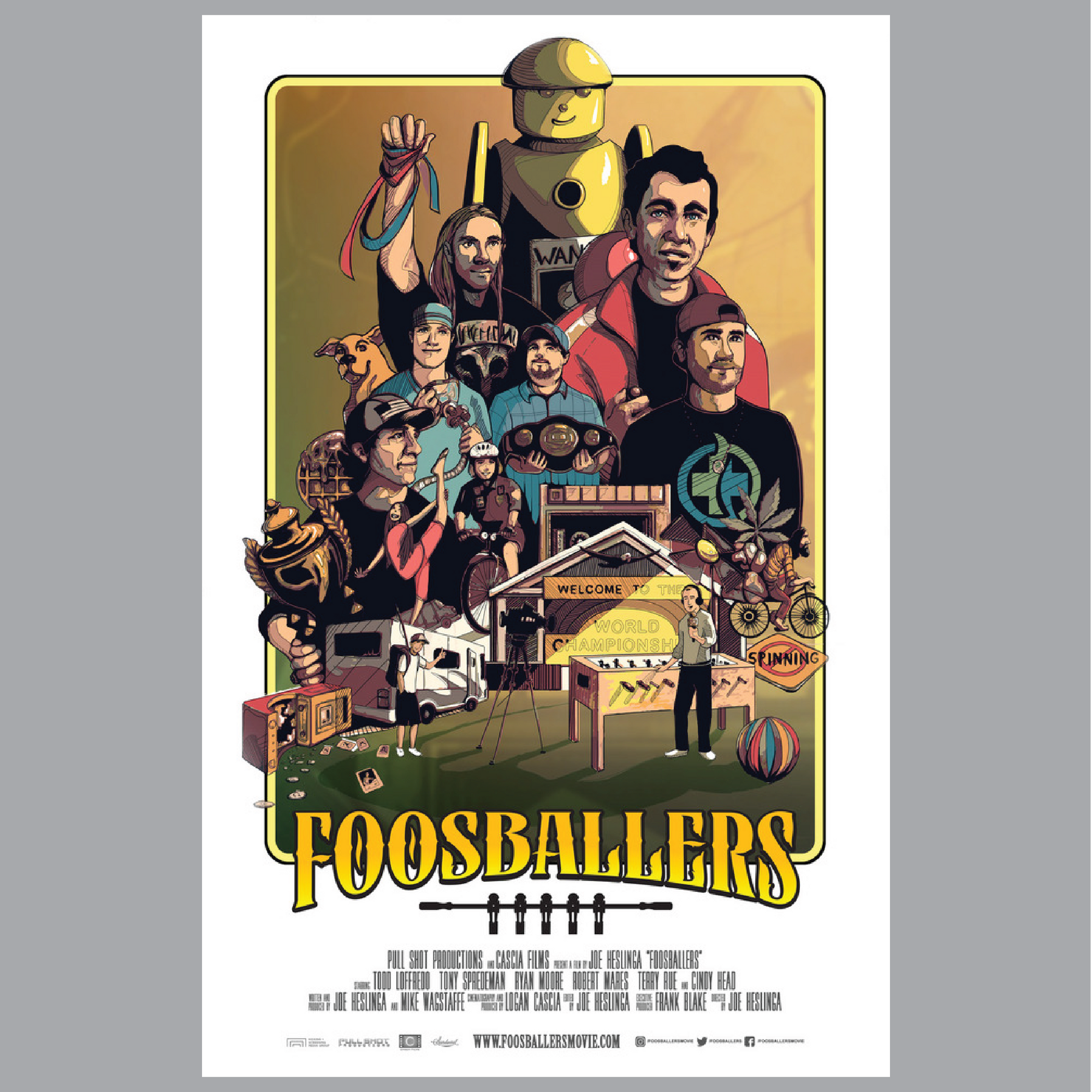 Foosballers 27'x40' Movie Poster - Limited Edition