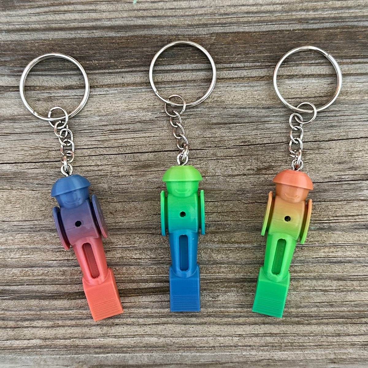 Keychain Tornado Man