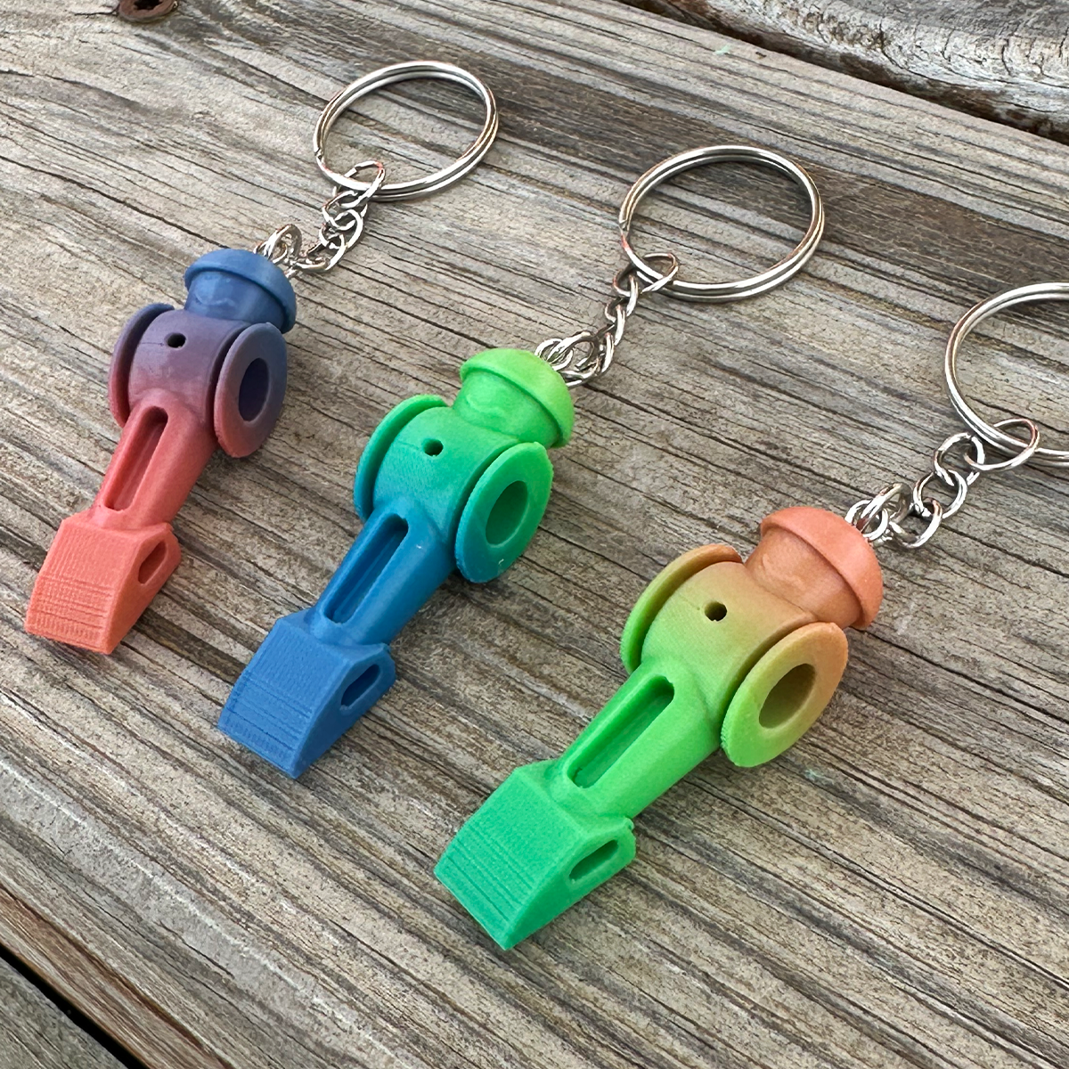 Keychain Tornado Man